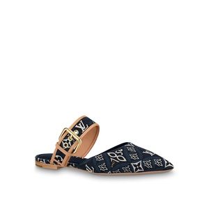 Louis Vuitton 1854 Sofia Flat Mule Slides Shoes